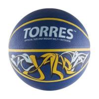 Мяч баскетбольный TORRES Jam, р.7, резина