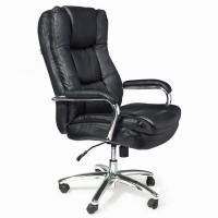 Кресло офисное BRABIX PREMIUM "Amadeus EX-507", экокожа, хром, черное