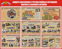 Защита населения в ЧС мирного и военного времени .