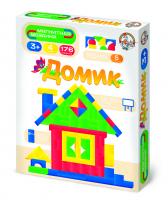 Мозаика магнитная "Домик" 176 эл (без игр.поля)