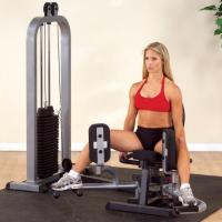 Приведение \ отведение ног сидя с весовым стеком 95 кг