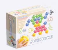 Мозаика напольная с крупными фишками d60/32 эл (пастель)