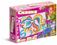 Мозаика Сказка d10, d15, d20/6 цв/390 эл/4 поля
