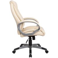 Кресло офисное BRABIX "Eldorado EX-504", экокожа, бежевое