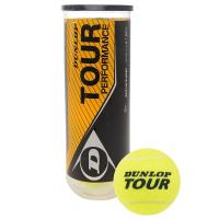 Мяч для настольного тенниса Dunlop Tour Performance 3B, вакуумная упаковка, 3 мяча