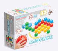 Мозаика напольная с крупными фишками d60/32 эл