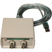 Двухканальный цифровой запоминающий USB-осциллограф (частота оцифровки до 400 кГц)