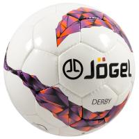 Мяч футбольный Jogel JS-500 Derby №4 Синтетическая кожа (полиуретан) толщиной 1,0 мм