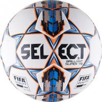 Мяч футбольный SELECT Brillant Super FIFA, р.5 Синт. Кожа