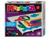 Мозаика фигурная/6 цв/180 эл/1 поле