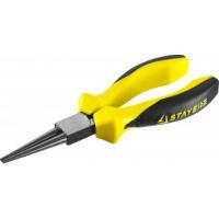 Круглогубцы STAYER "PROFESSIONAL" "PROTech", эксцентриковое расположение шарнира, 160мм