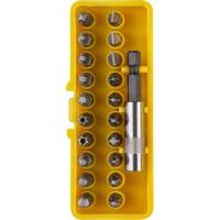 Набор STAYER Биты "MASTER" POCKET с адаптером в пластмассовом боксе, 21 предмет 2-26087-H21
