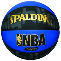Мяч баскетбольный SPALDING NBA Highlight Blue р.7