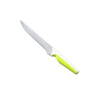 Нож для мяса 11,5/0,10см  с бело-зеленой  ручкой ТПР, С59
