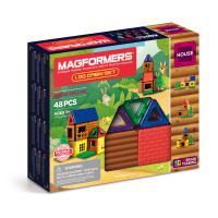 Магнитный конструктор MAGFORMERS  Log cabin set