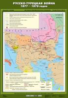 Карта Русско-турецкая война 1877-1878 гг.