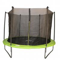 Батут DFC JUMP 12ft складной, сетка, чехол, green (366см)