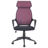 Кресло офисное BRABIX PREMIUM "Galaxy EX-519", ткань, черное/терракотовое