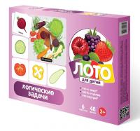 Лото детское "Логические задачи" (малое)