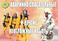 Аварийно-спасательные и другие неотложные работы (АСДНР)