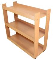 Тележка для спортинвентаря и игрушек(3 полки) 115х50х90см (ламинир. фанера)