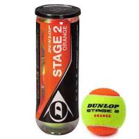 Мяч для большого тенниса Dunlop Stage 2 (ORANGE) 3B, вакуумная упаковка, 3 мяча