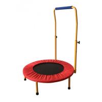 Батут DFC Trampoline Fitness 32 дюйма б/сетки (81см), поручень,    НОВИНКА