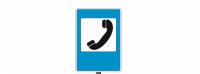 Знак ПДД "Телефон"