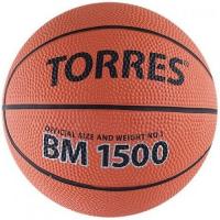 Мяч баскетбольный сувенирный TORRES BM1500 р.0, резина
