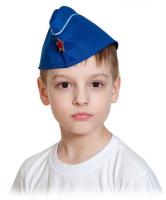 Пилотка Летчика (ВВС) с кантом дет.