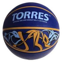 Мяч баскетбольный сувенирный TORRES Jamр.0, резина