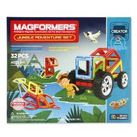 Магнитный конструктор MAGFORMERS Adventure Jungle 32 set