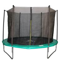 Батут DFC JUMP 14ft складной, сетка, чехол, green (427см)
