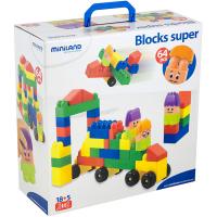Конструктор блочный Super Blocks (64 детали)