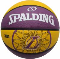Мяч баскетбольный Spalding LA Lakers, р. 7, резина