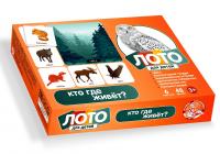 Лото детское" Кто где живет?" (малое)