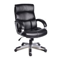 Кресло офисное BRABIX "Impulse EX-505", экокожа, черное