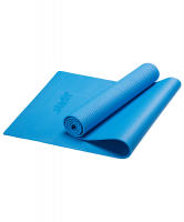 Коврик для йоги STARFIT FM-101 PVC 173x61x0,4 см, синий