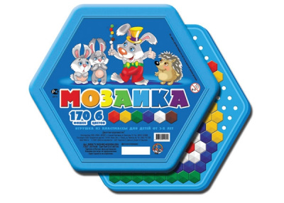 Мозаика шестигранная 170 эл