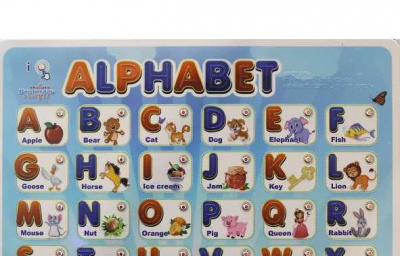 Стенд тактильно-звуковой «Английский алфавит»