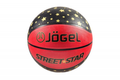 Мяч баскетбольный Jogel Street Star №7, Износостойкая резина