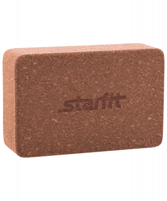 Блок для йоги STARFIT FA-102, пробка