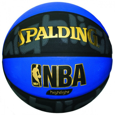 Мяч баскетбольный SPALDING NBA Highlight Blue р.7