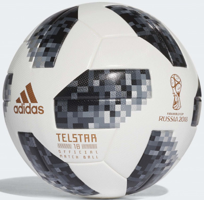 Мяч футбольный ADIDAS WC2018 Telstar OMB, р.5