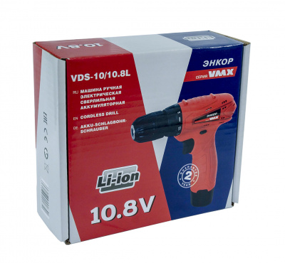 ШУРУПОВЕРТ АКК VDS-10/10,8L