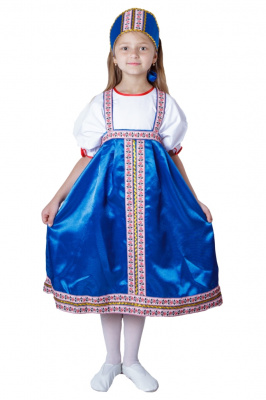 Русский народный костюм (девочка):