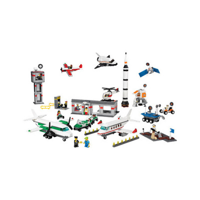 Космос и аэропорт. LEGO