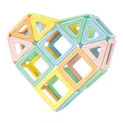 Магнитный конструктор MAGFORMERS  My First Pastel Set 30
