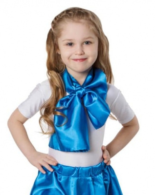 Галстук с петелькой из атласа широкий (в ассортименте)