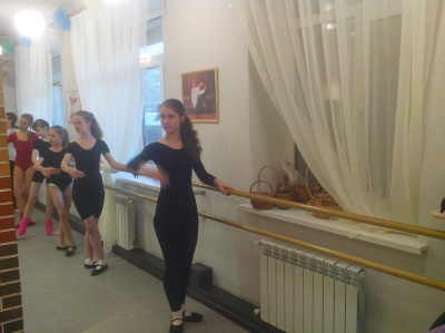 Поручень для хореографического станка